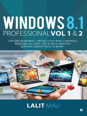 cover image of Windows 8.1 professional Volume 1 and Volume 2